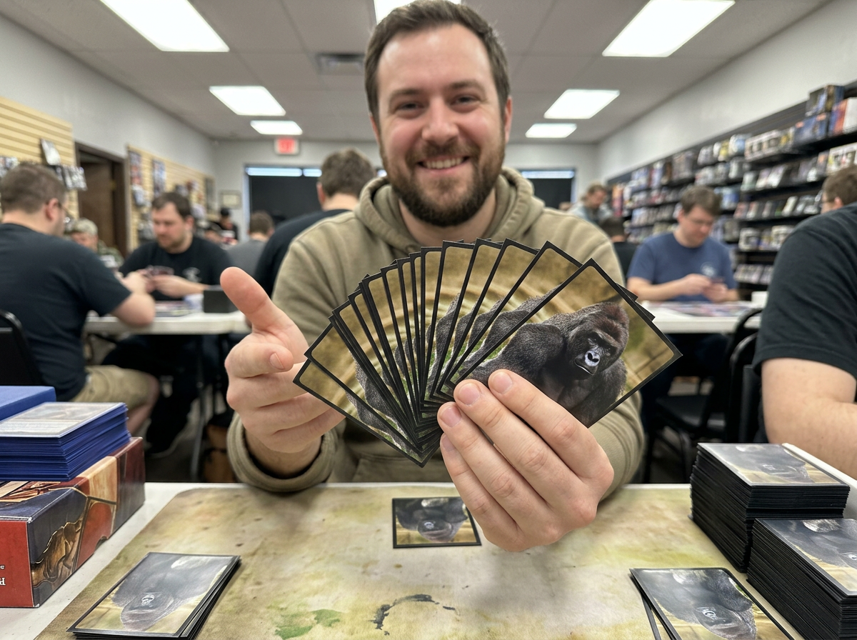 Everglade Deckworks custom TCG playmats, sleeves, deck boxes and slab cards